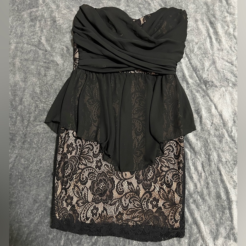 Short Strapless Dress